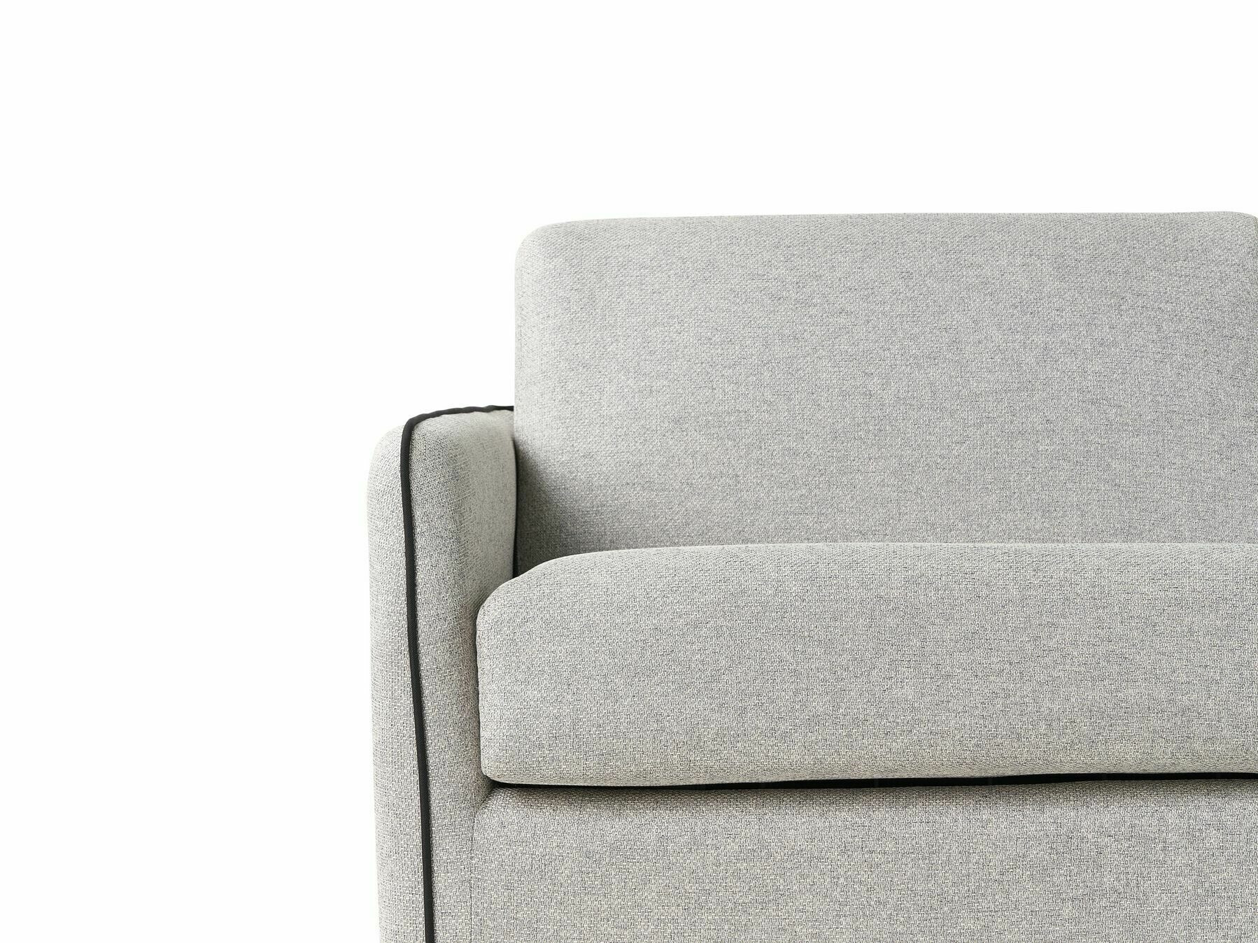 Dīvāns gulta Berwyn 2403 (Pelēks)