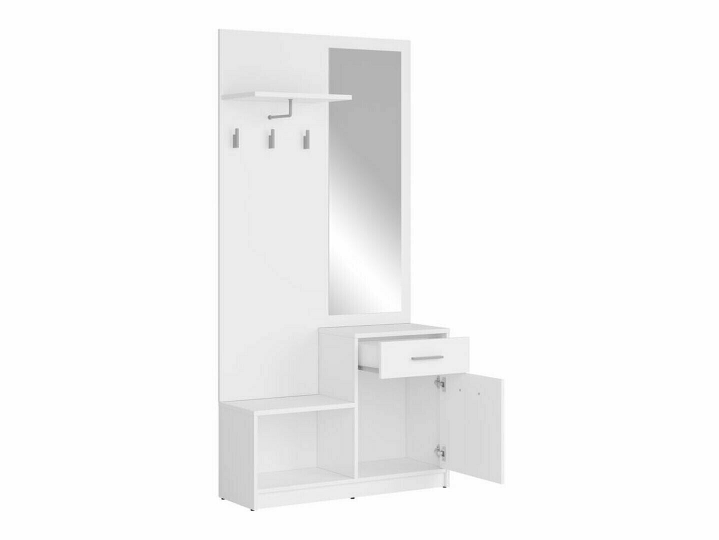 Priekšnama komplekts Novsore 154 (Balts)