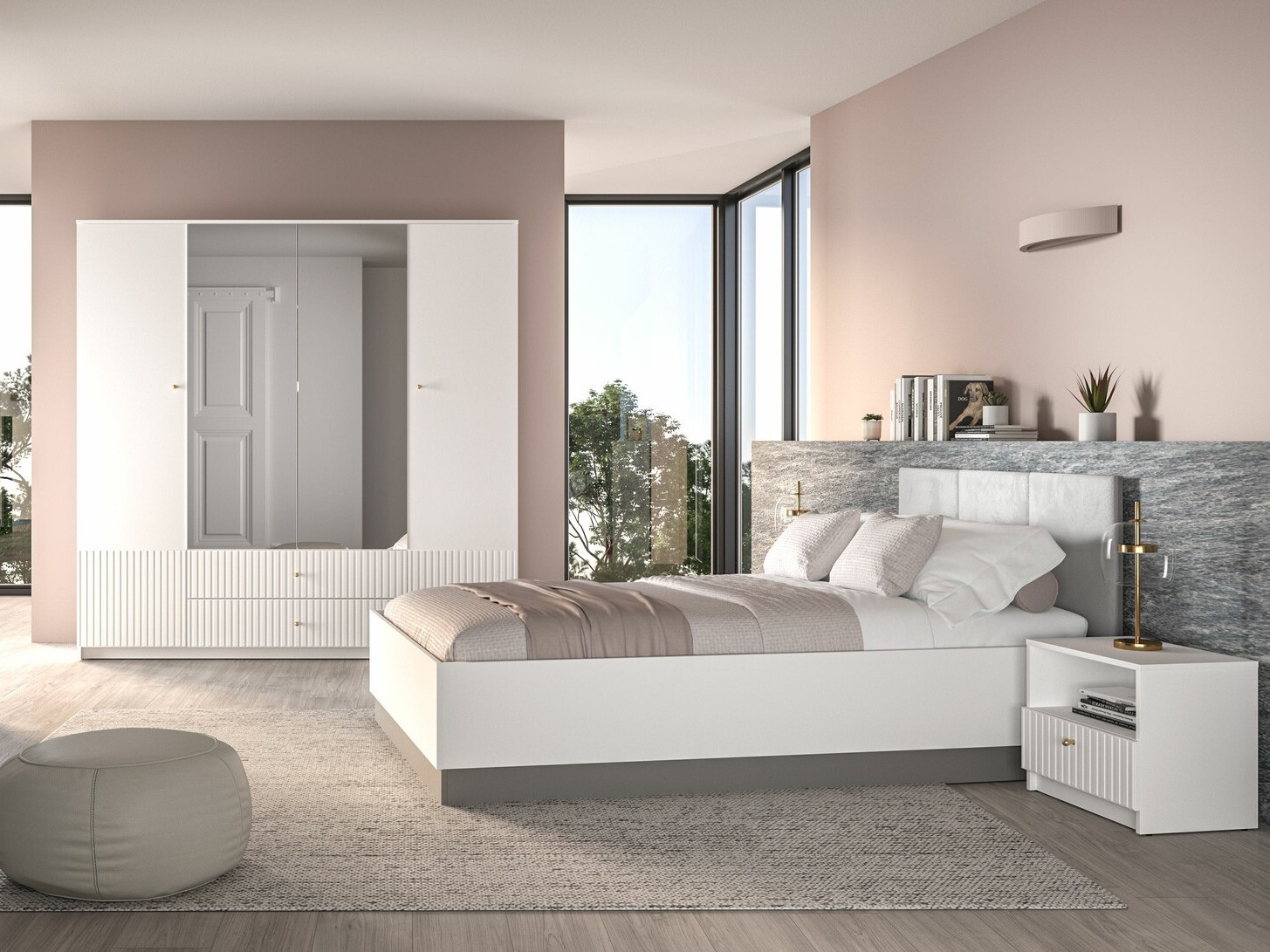 Guļamistabas komplekts Etmava 104