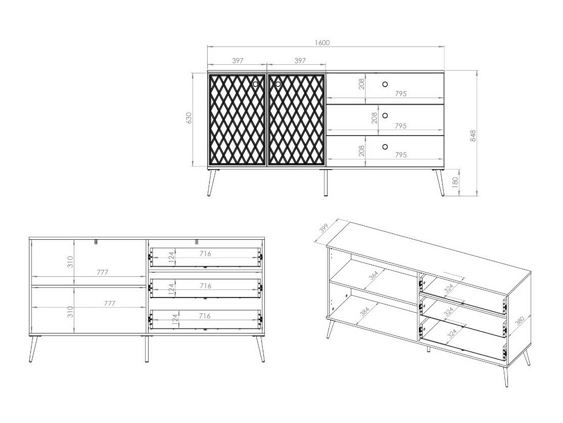 Viesistabas komplekts Madison 191