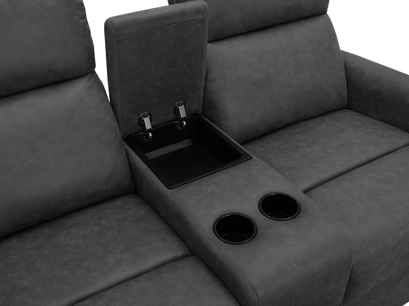 Dīvāns reglainer Denton 1397 (Antracīts)