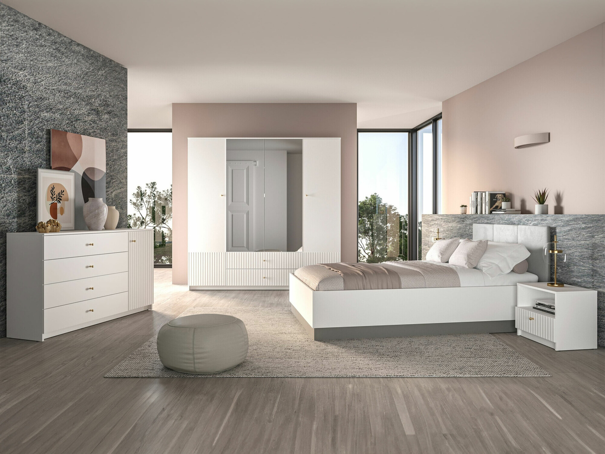 Спальный гарнитур Etmava 104