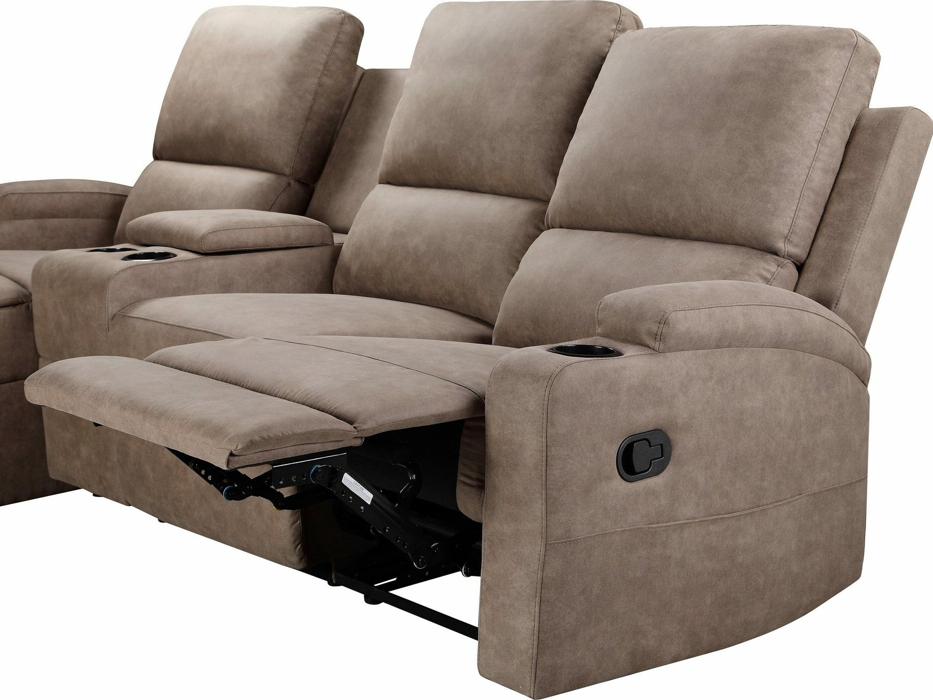 Stūra dīvāns reglaineris Denton 1368 (Taupe)