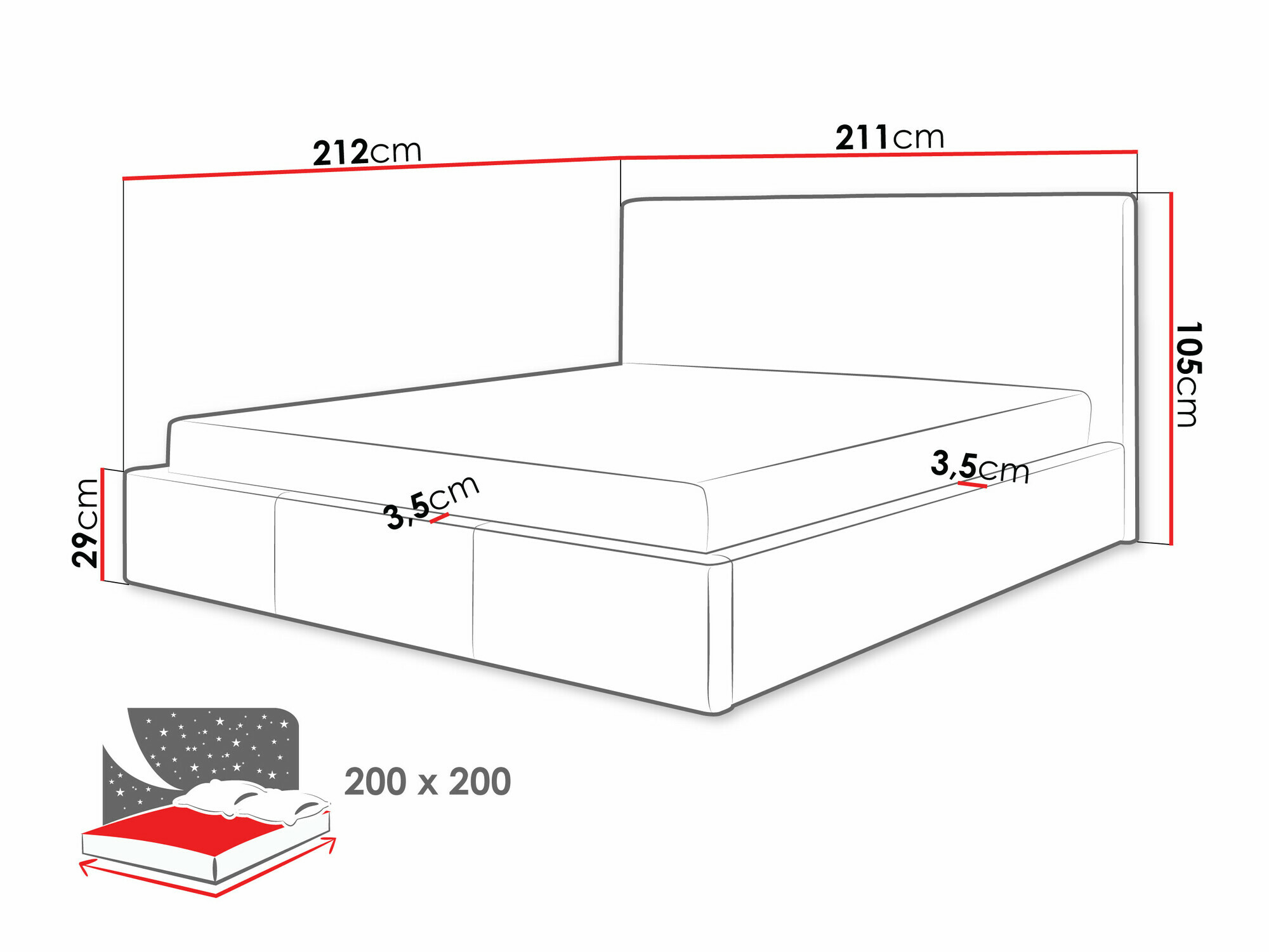 Gulta ComfiDream 125 (Lars 90)