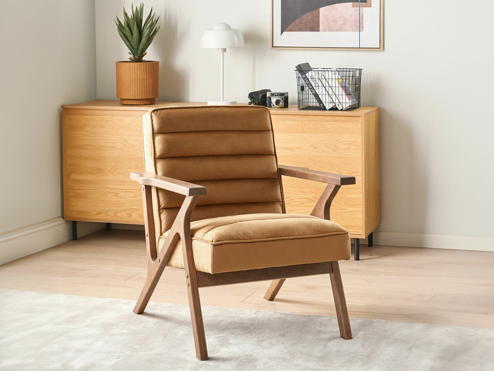 Krēsls Berwyn 2351 (Brūns)