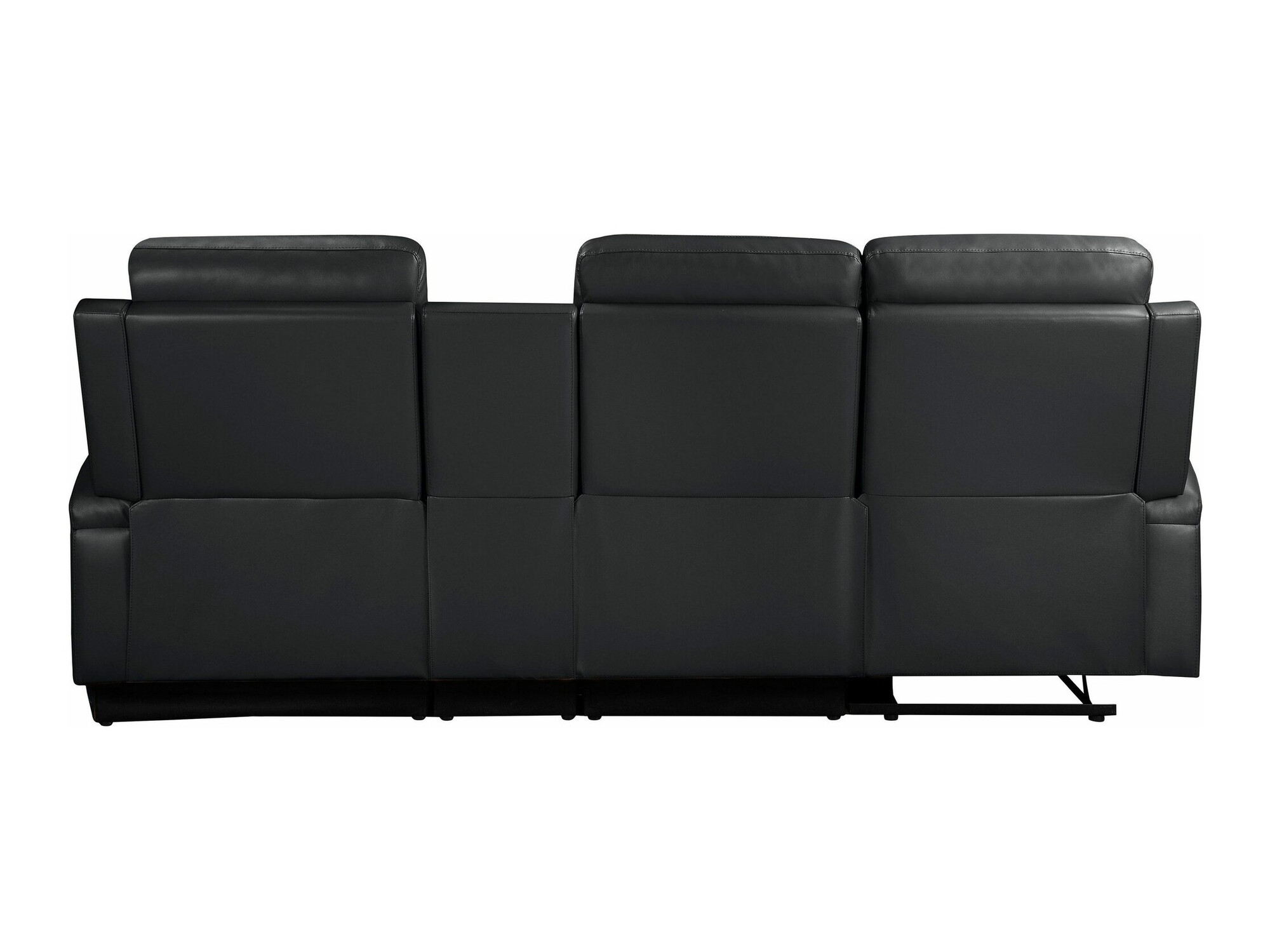 Stūra dīvāns reglaineris Denton 1368 (Melns)