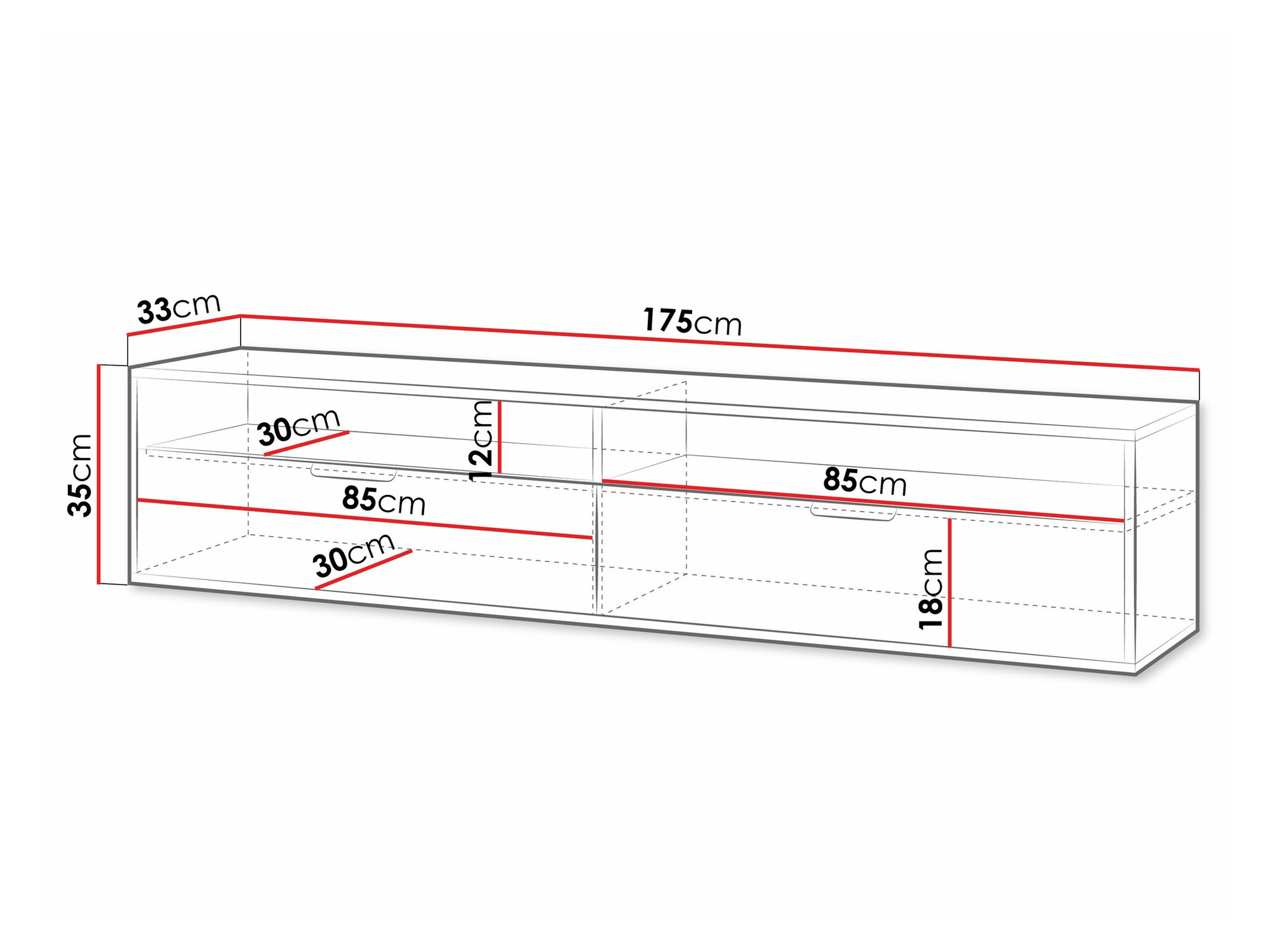 ТВ тумба Hamilton 103 (Белый)