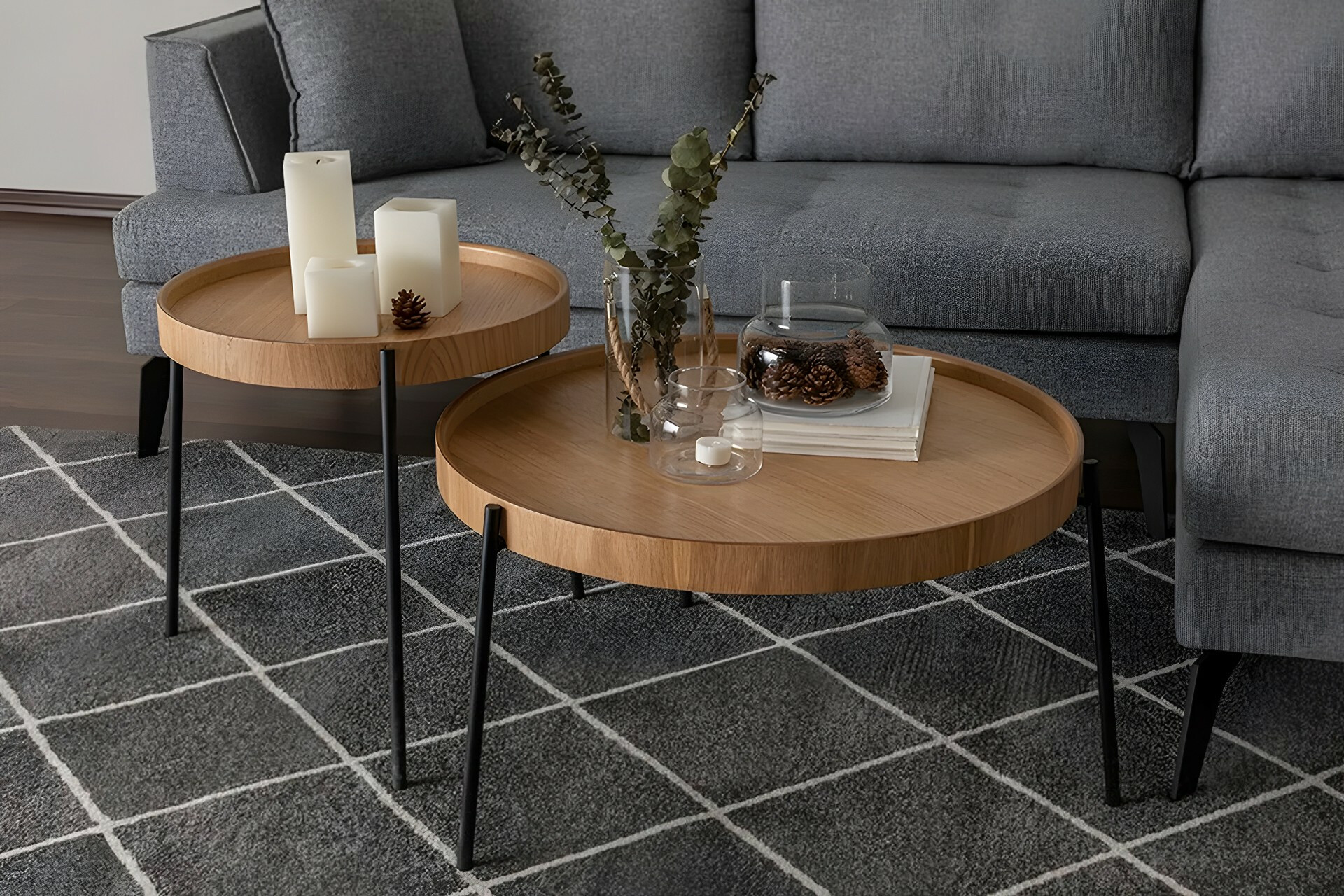 Žurnālu galdiņu komplekts Kailua 2335