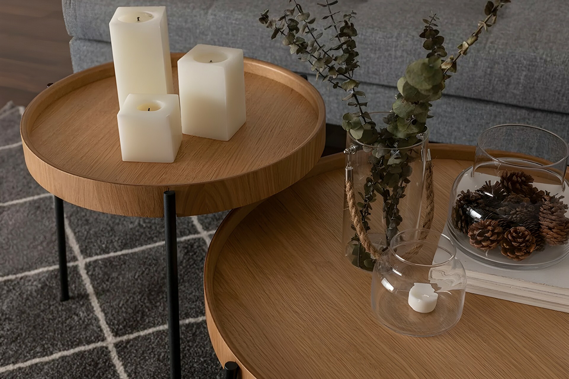 Žurnālu galdiņu komplekts Kailua 2335