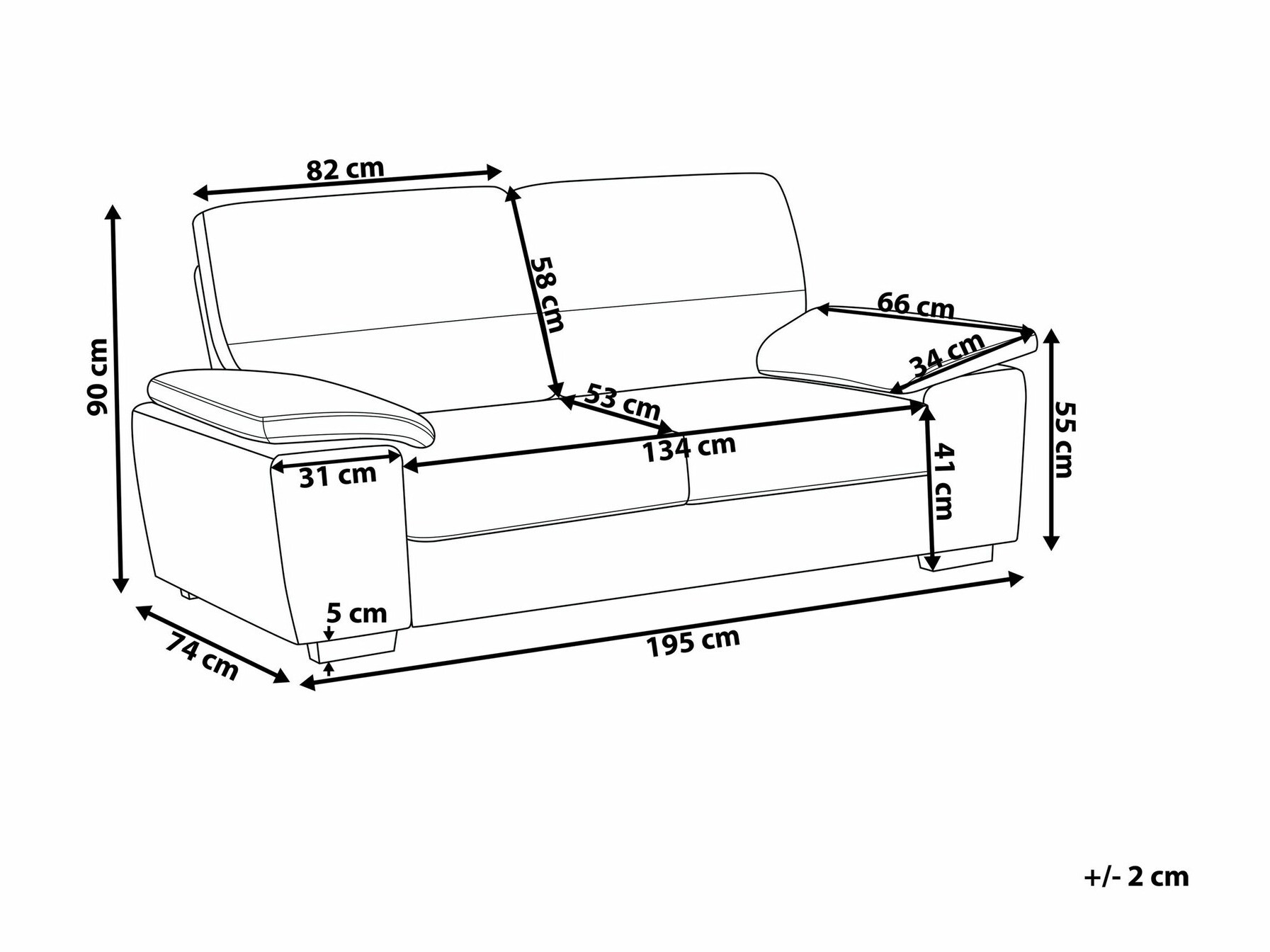 Dīvāns Berwyn 1327 (Bēšs)
