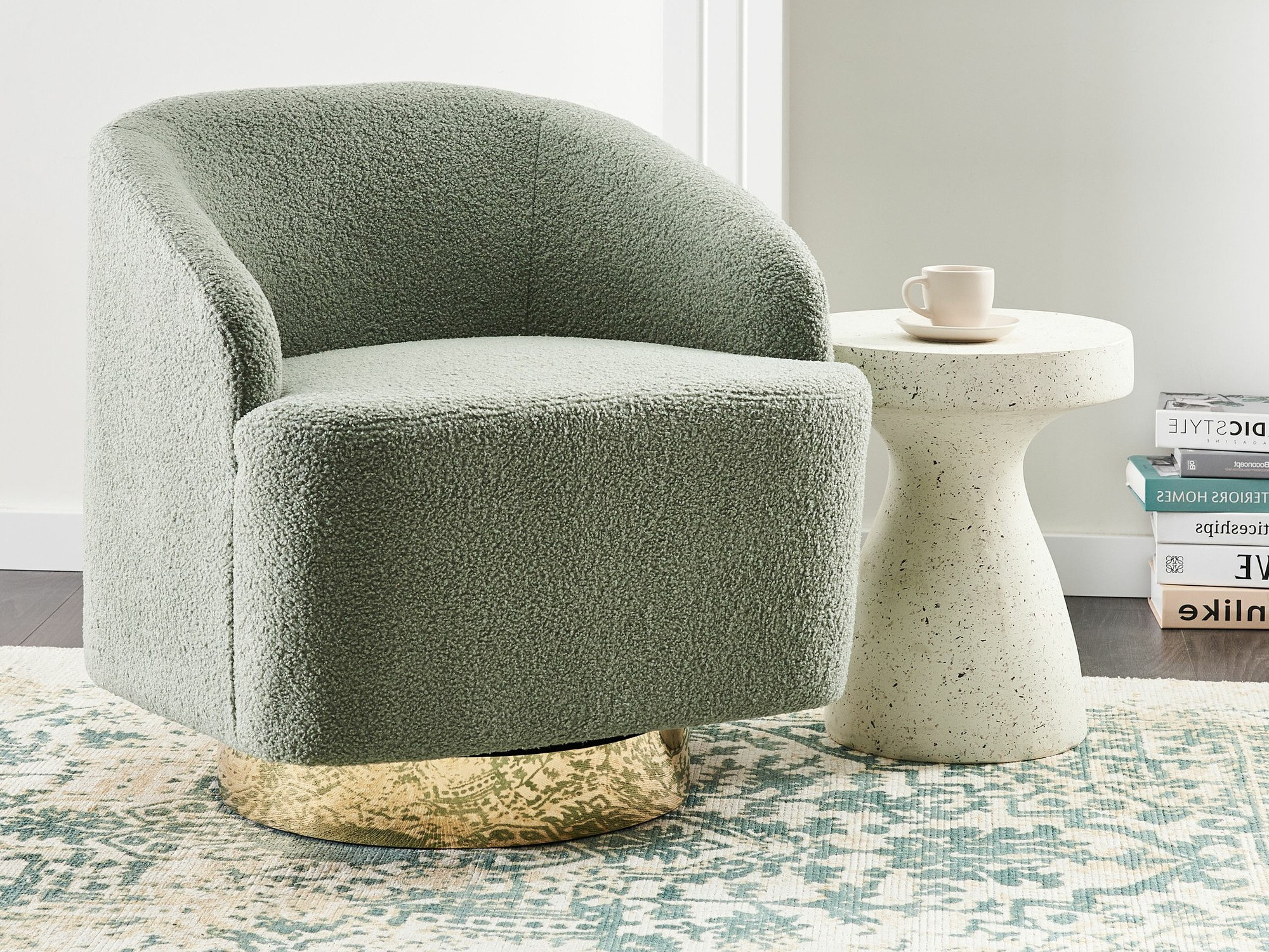 Krēsls Berwyn 1372 (Gaiši zaļa)