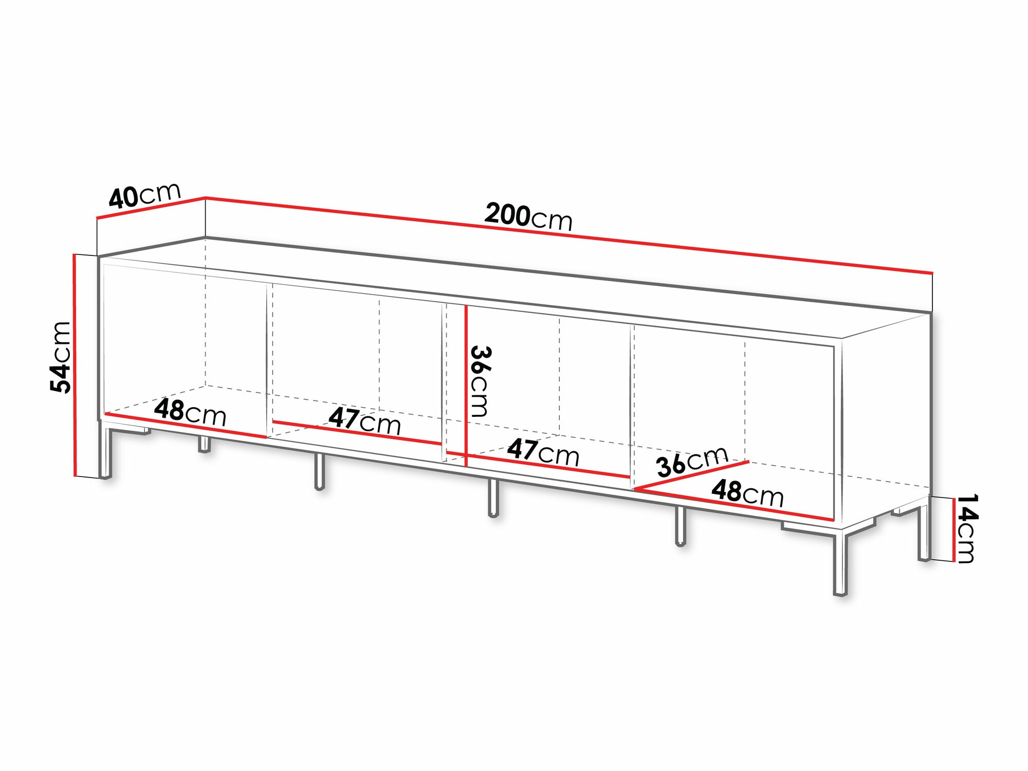 ТВ тумба Etrfelu 106