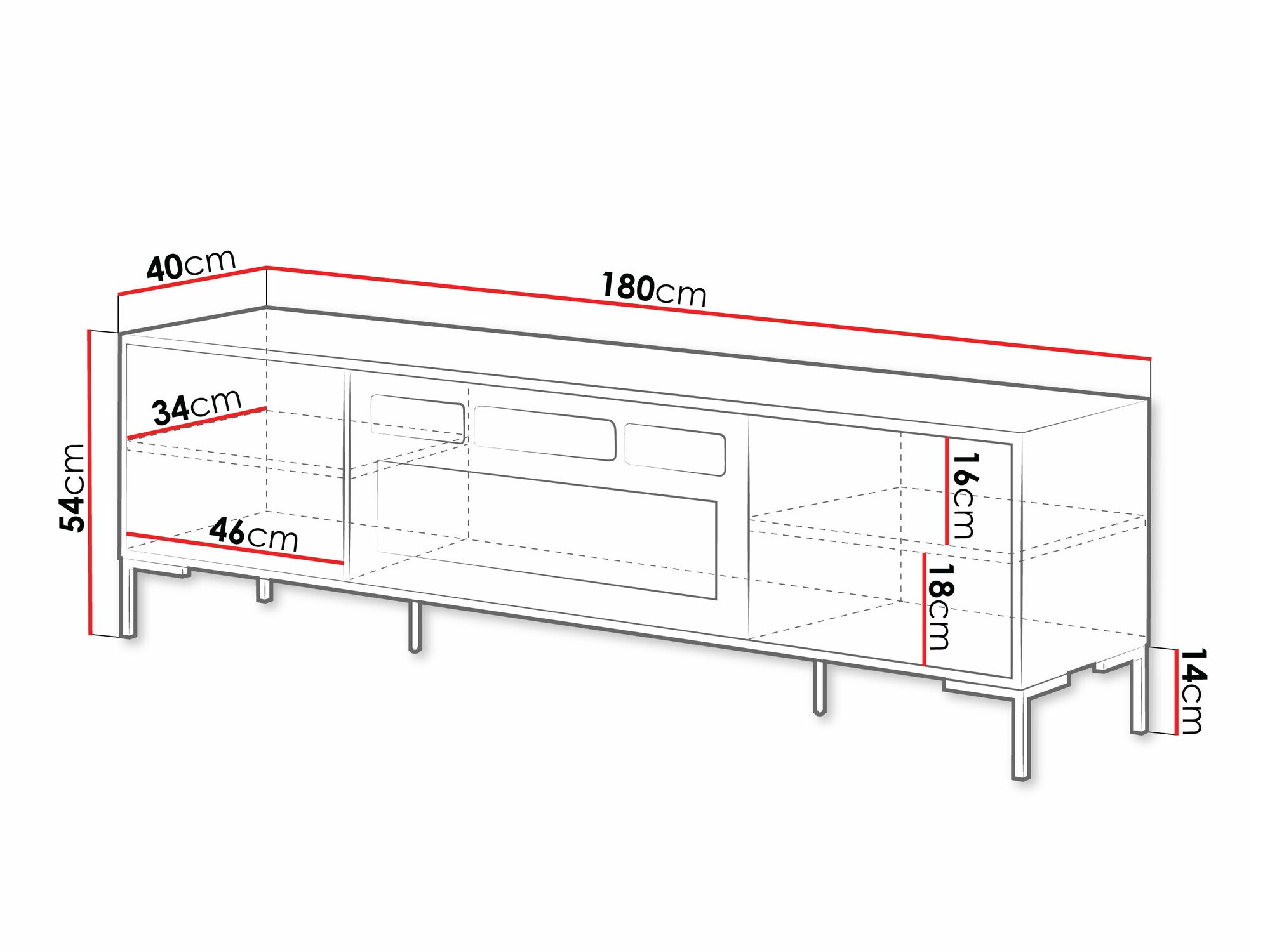 ТВ тумба Etrfelu 109
