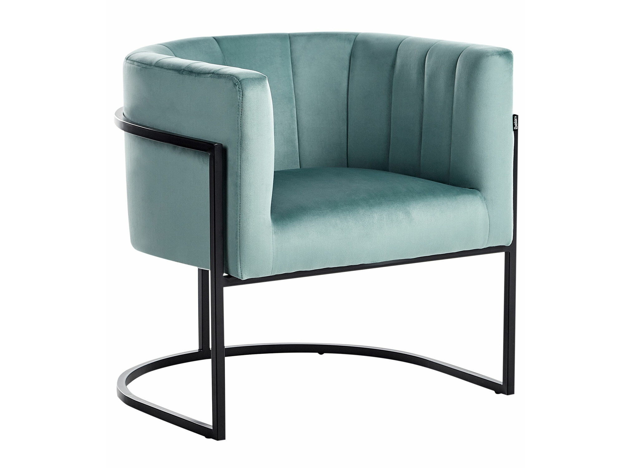 Кресло Berwyn 1141 (Бирюзовый + Чёрный)