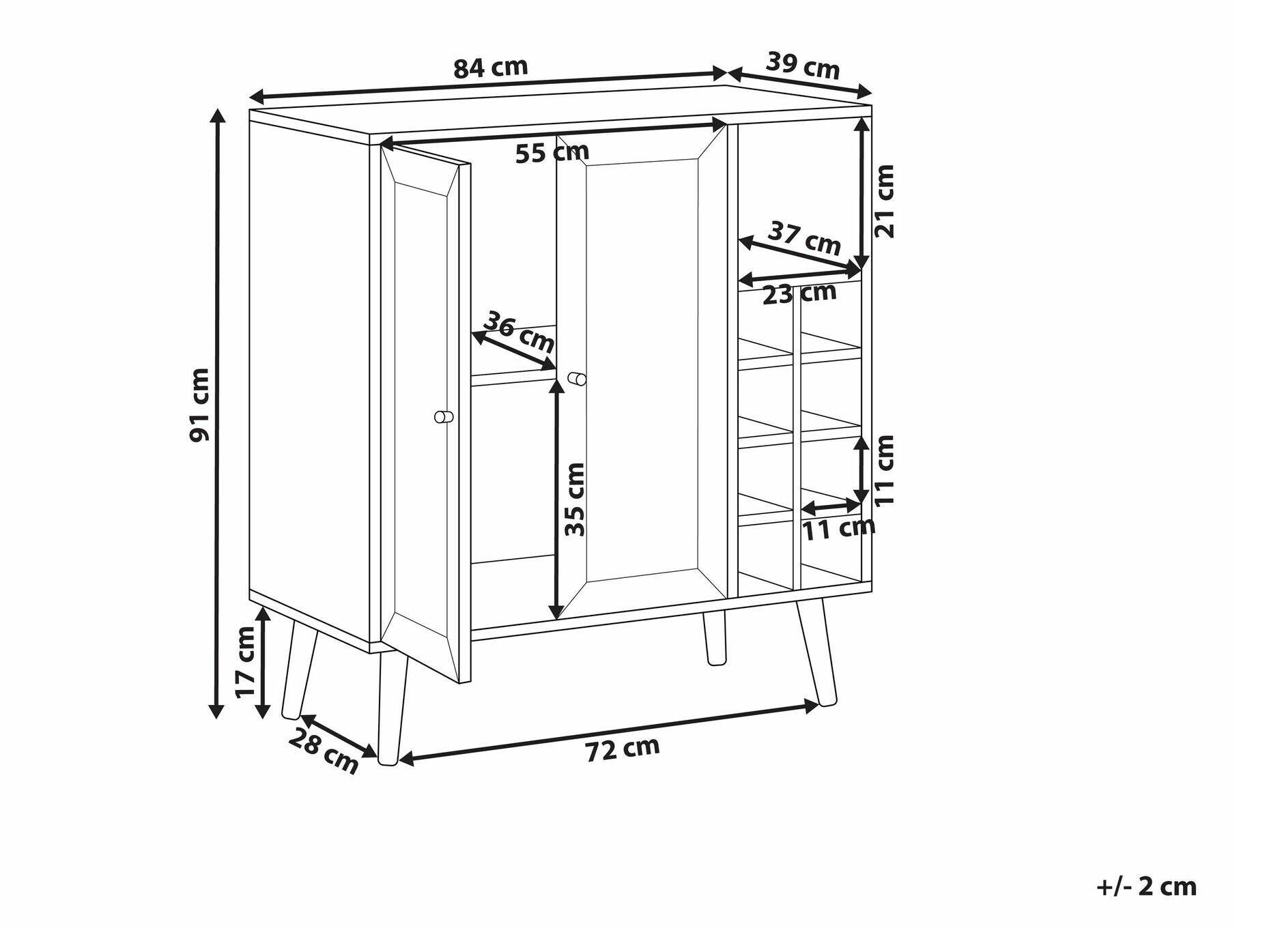 Шкафчик Berwyn 2428