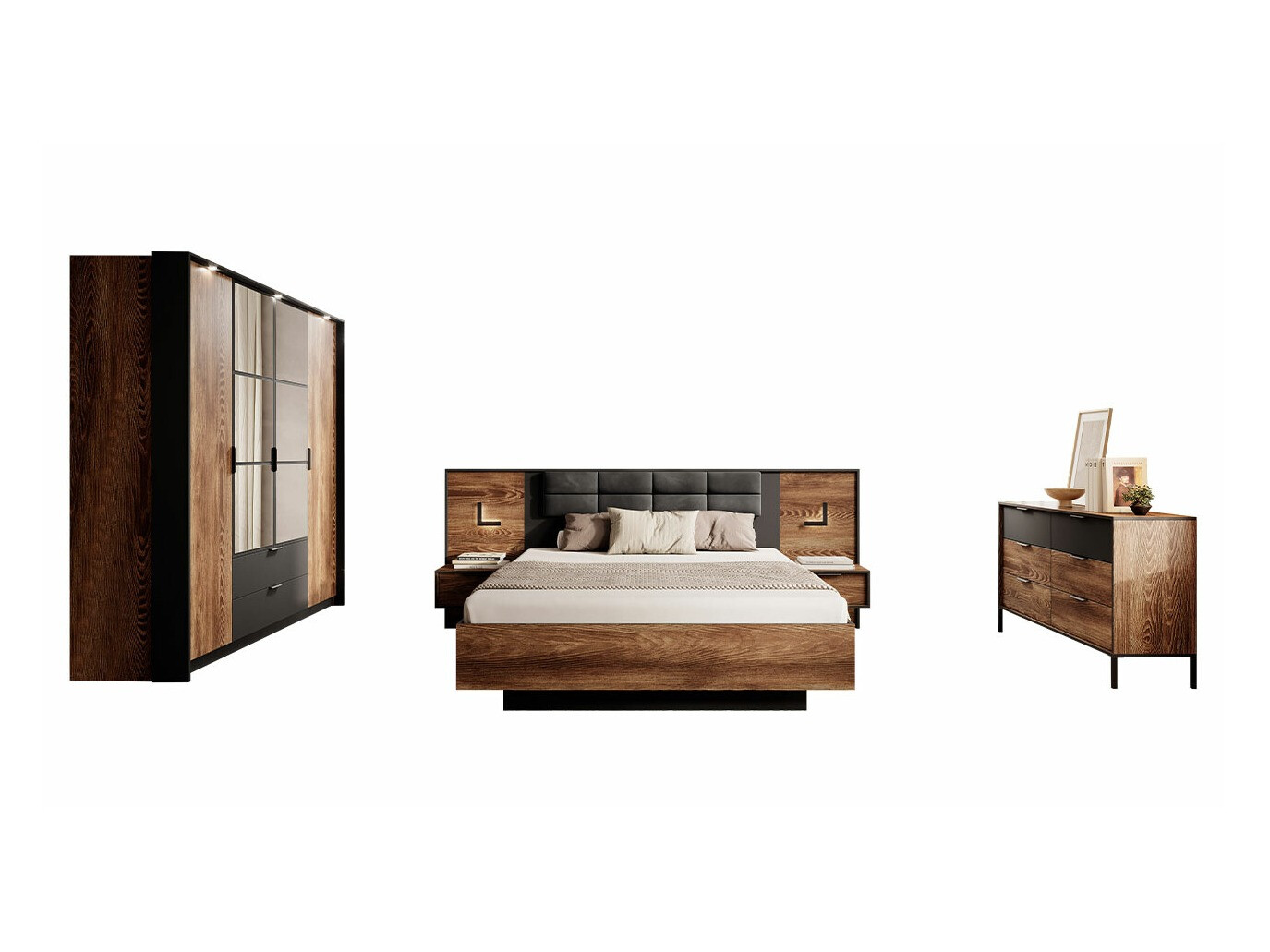 Guļamistabas komplekts Flodale 106