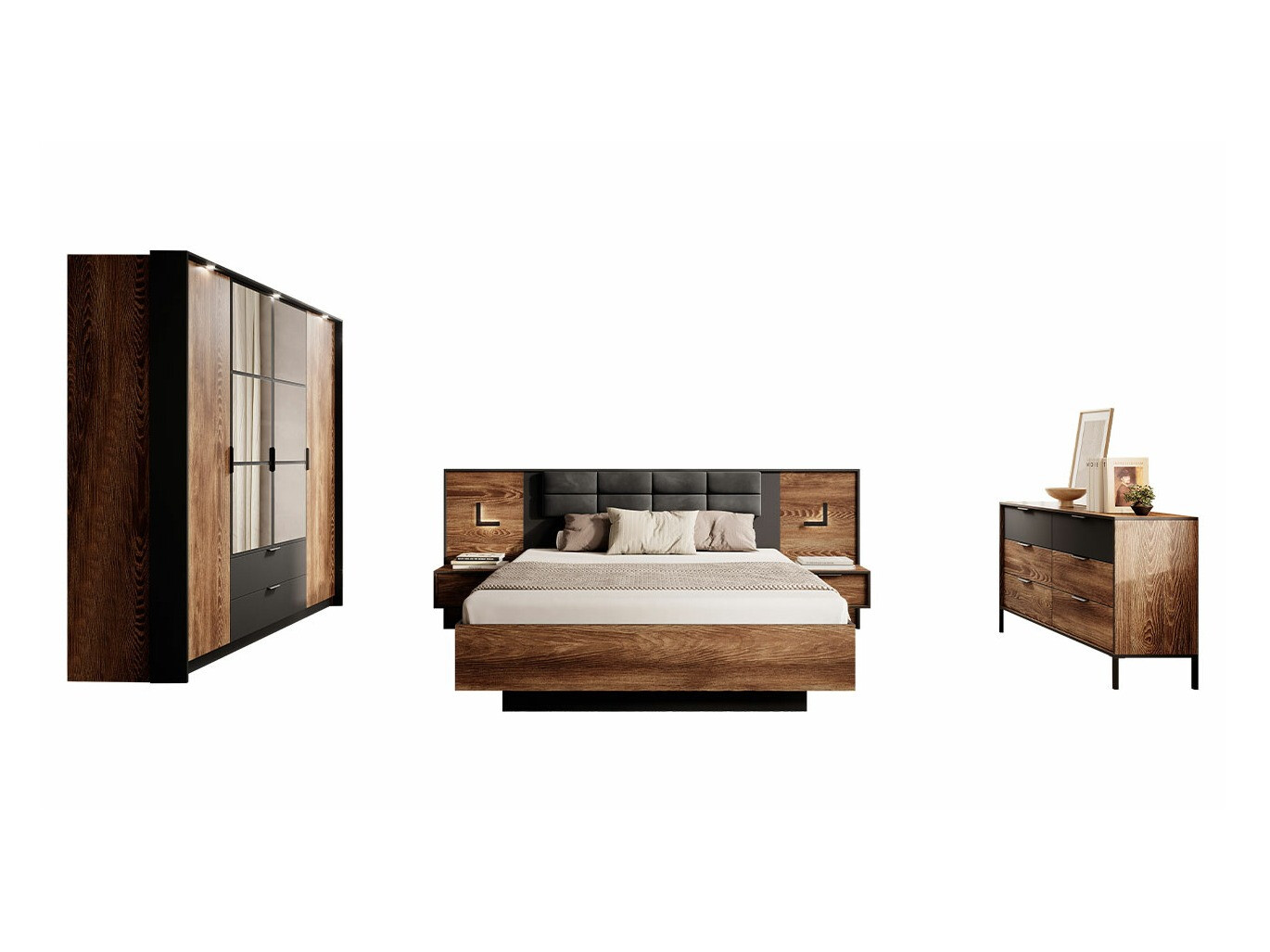 Guļamistabas komplekts Flodale 106