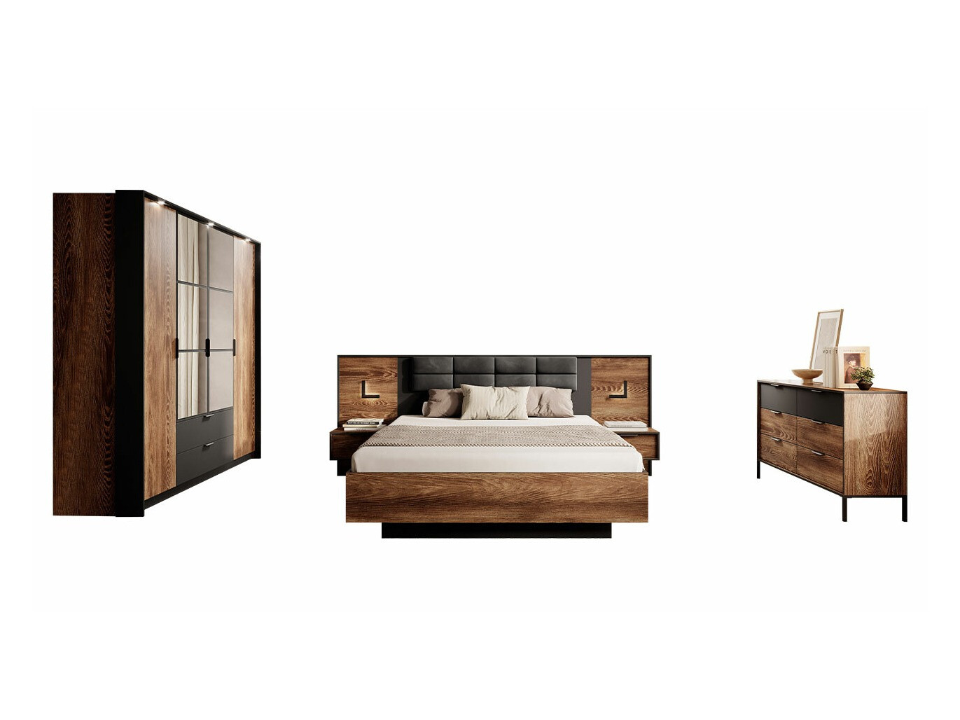 Guļamistabas komplekts Flodale 106