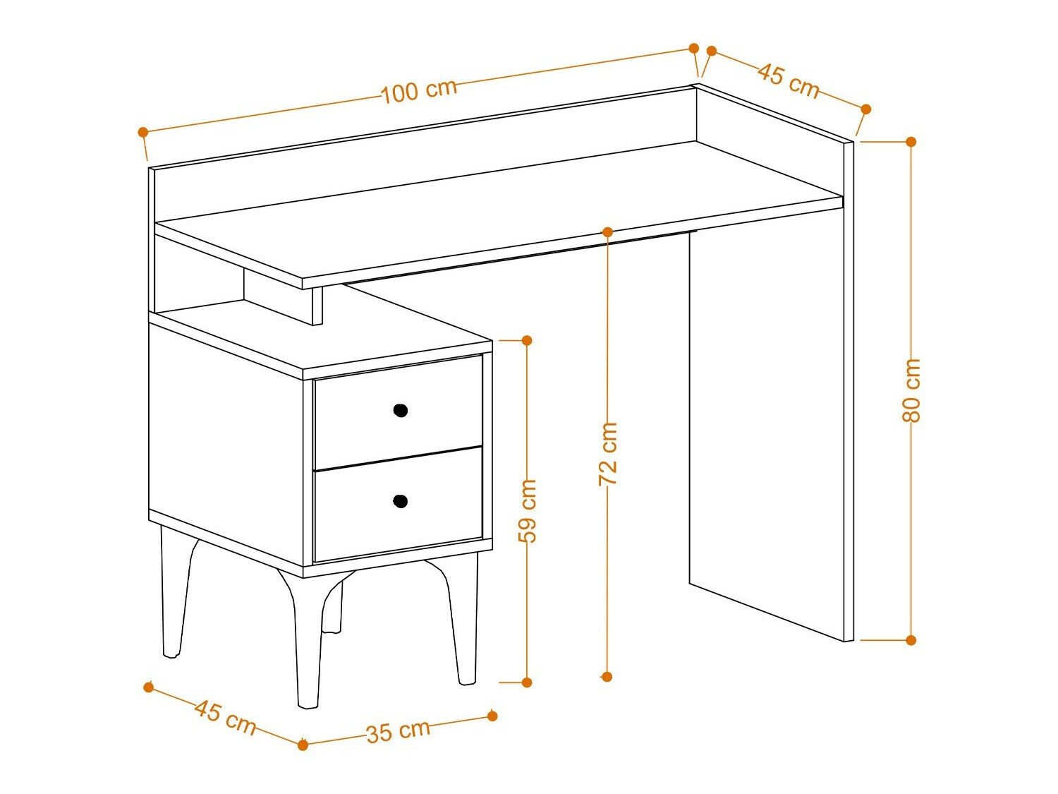 Rakstāmgalds Kailua 2351