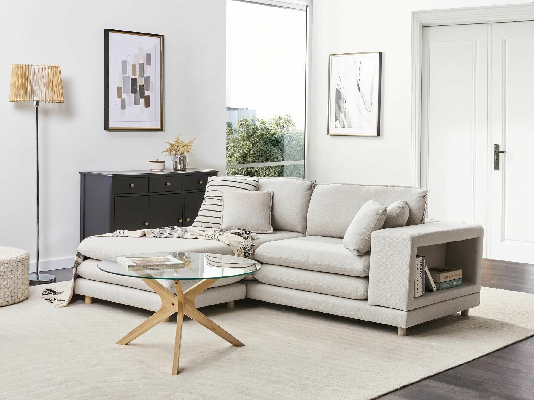 Комплект мягкой мебели Berwyn 2432 (Бежевый)