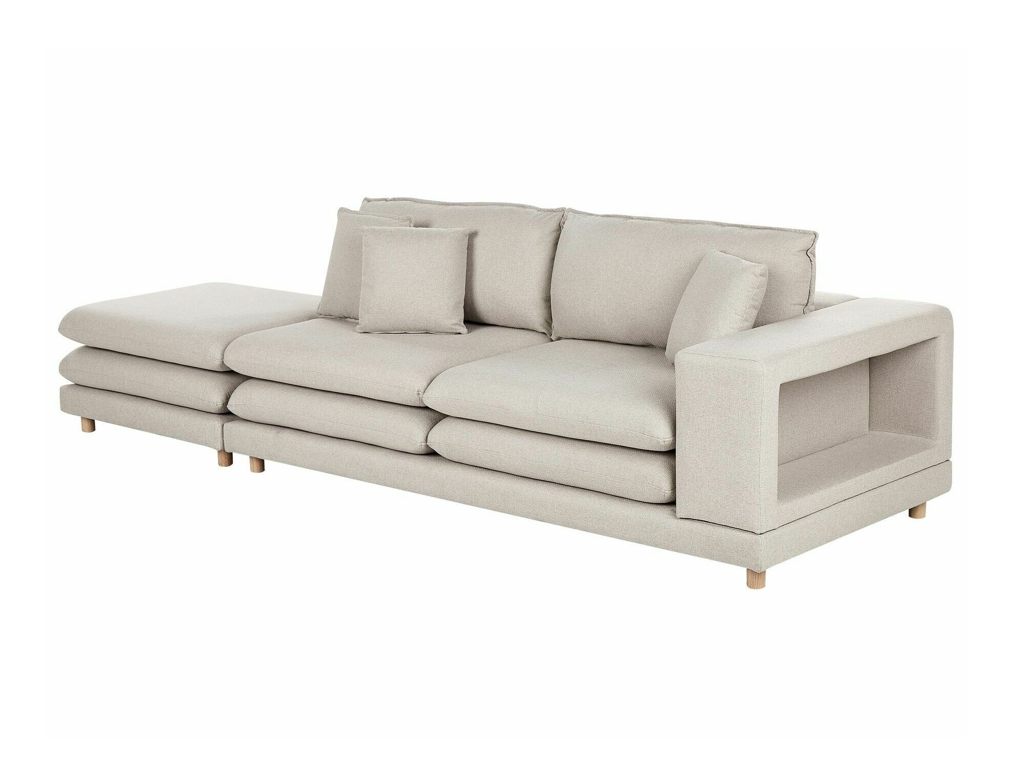 Mīksto mēbeļu komplekts Berwyn 2432 (Bēšs)