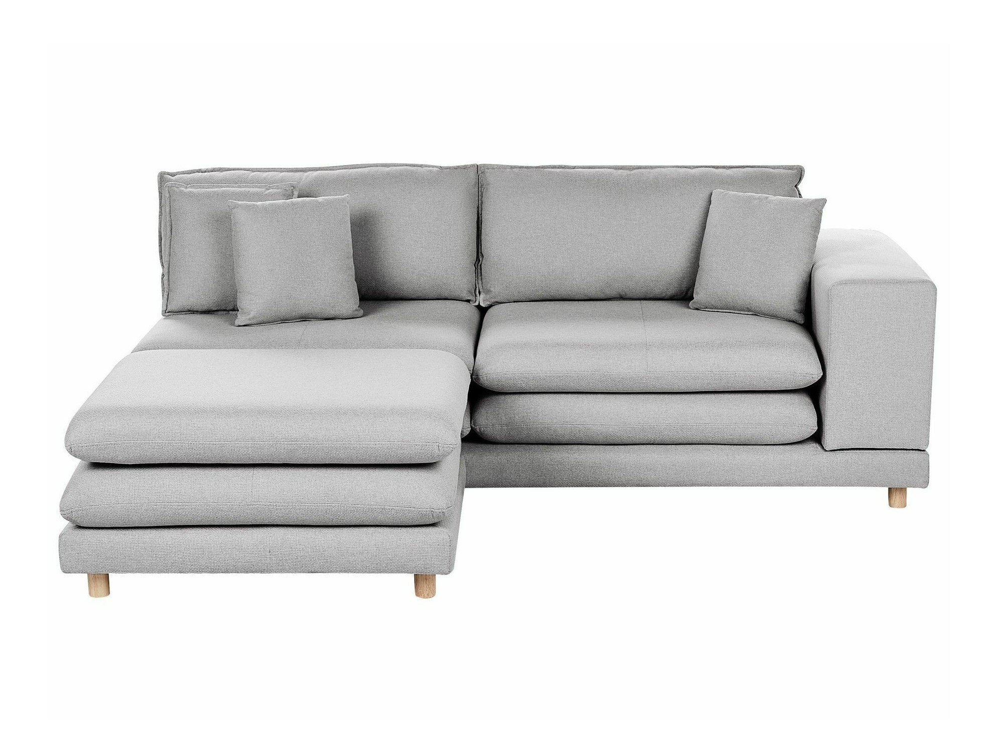 Mīksto mēbeļu komplekts Berwyn 2432 (Pelēks)