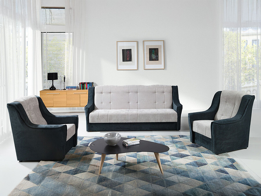 Mīksto mēbeļu komplekts Providence 110 (Ibiza 17 + Ibiza 15)