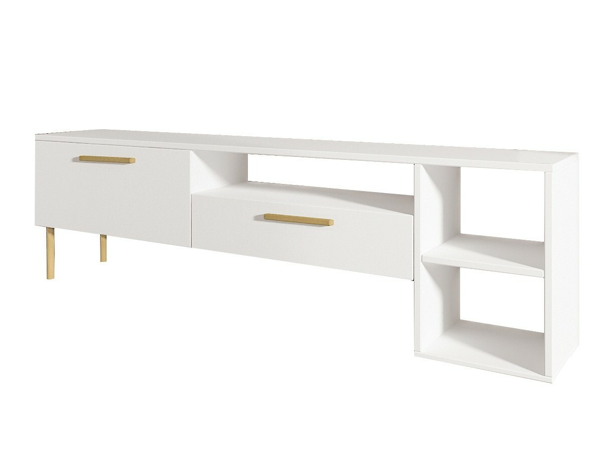 TV galds Kailua 2579 (Balts + Zelta)