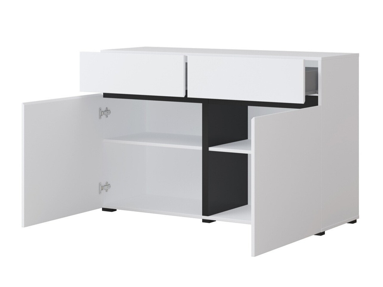 Viesistabas komplekts Alfere 107 (Balts)