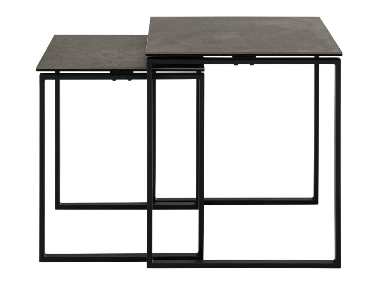 Комплект кофейных столиков Norsica 873 (Чёрный)