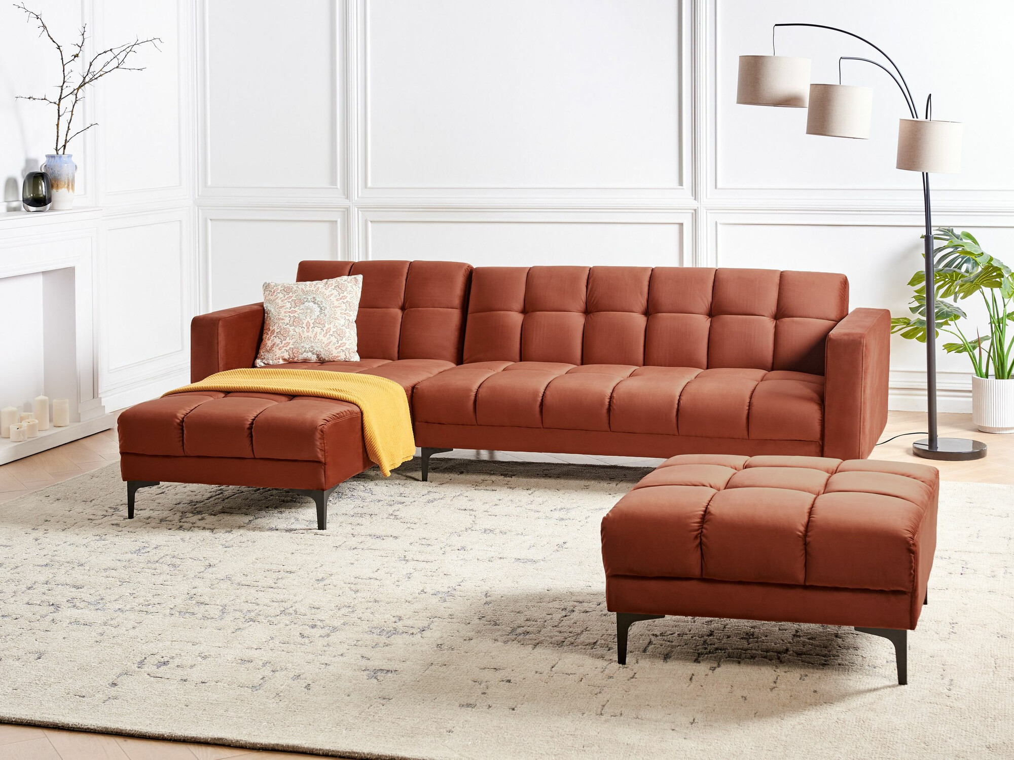 Комплект мягкой мебели Mormiru 105 (Красный)