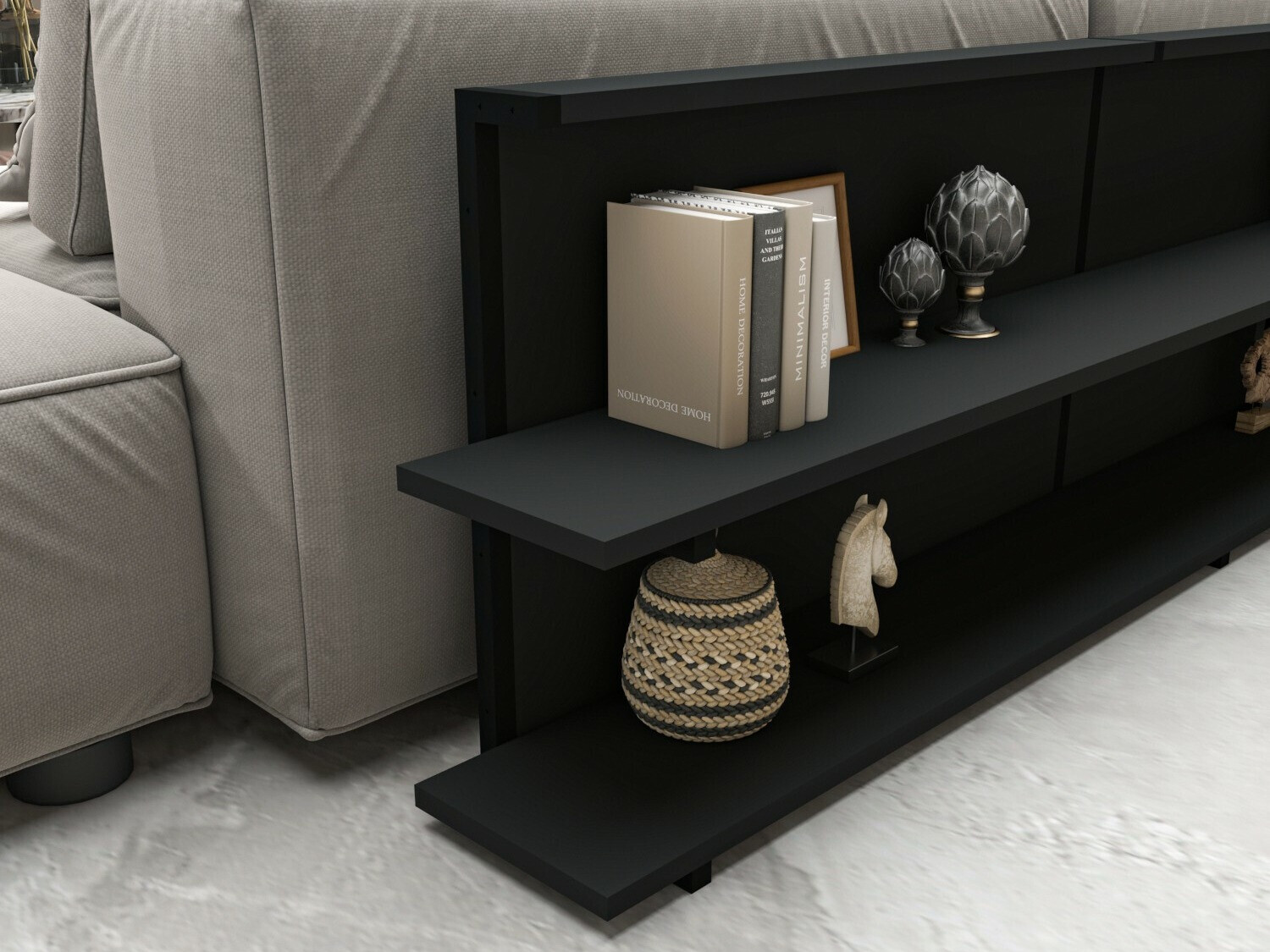 Стеллаж Kailua 2367 (Антрацит)