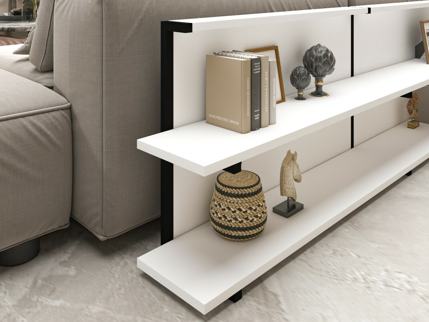 Стеллаж Kailua 2367 (Белый)