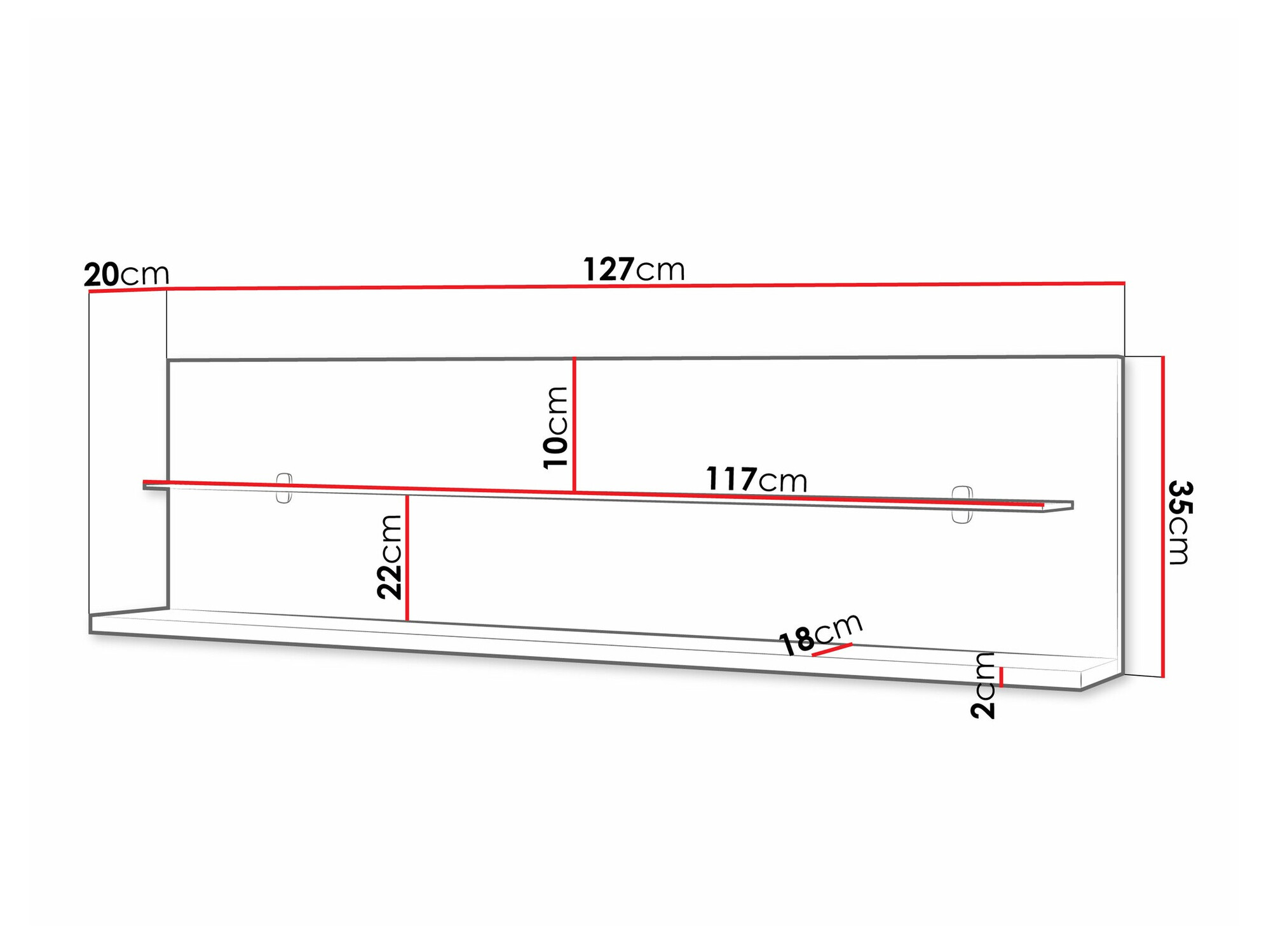 Piekarams plaukts Melsali 105