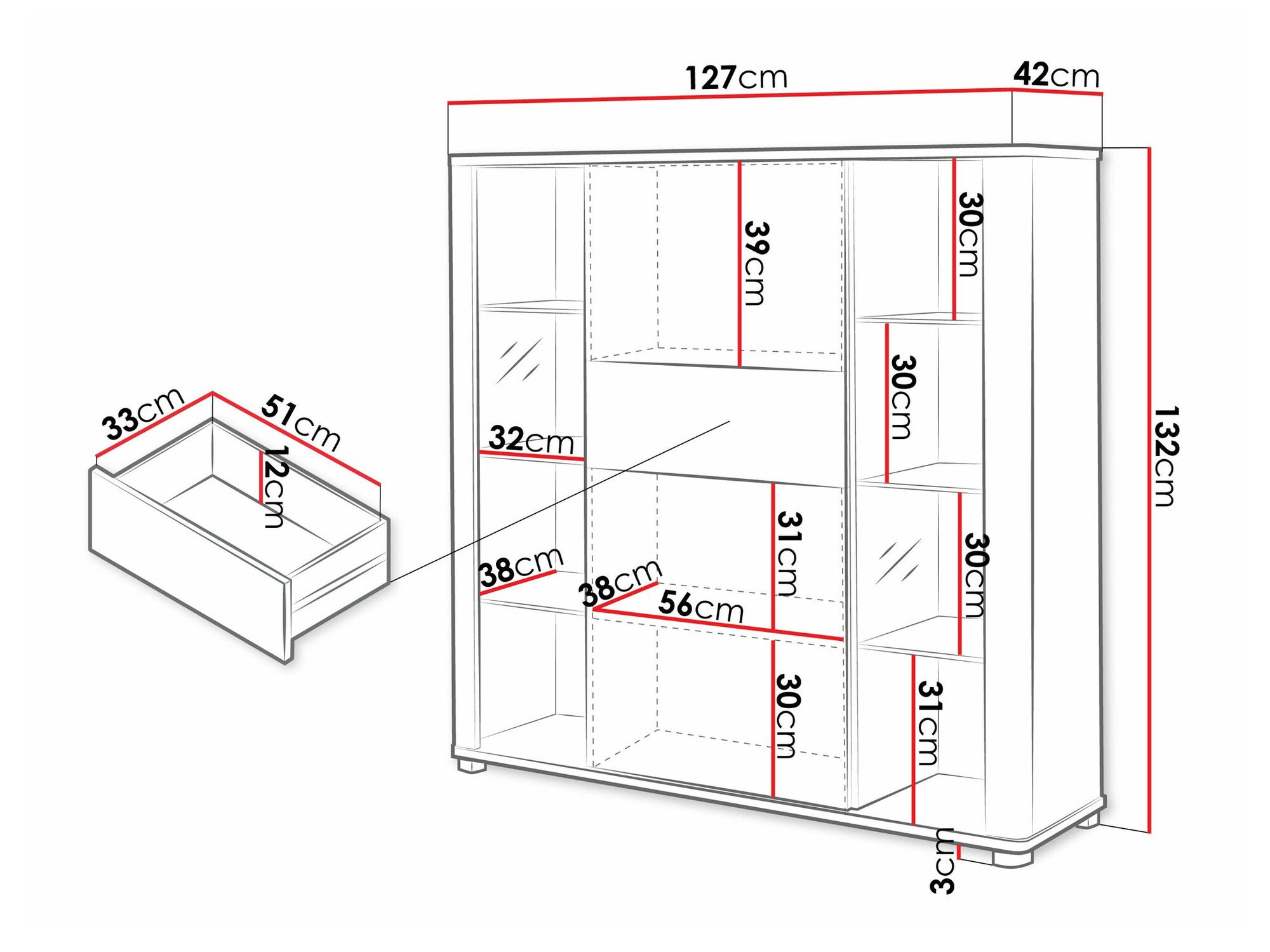Стеллаж Melsali 101