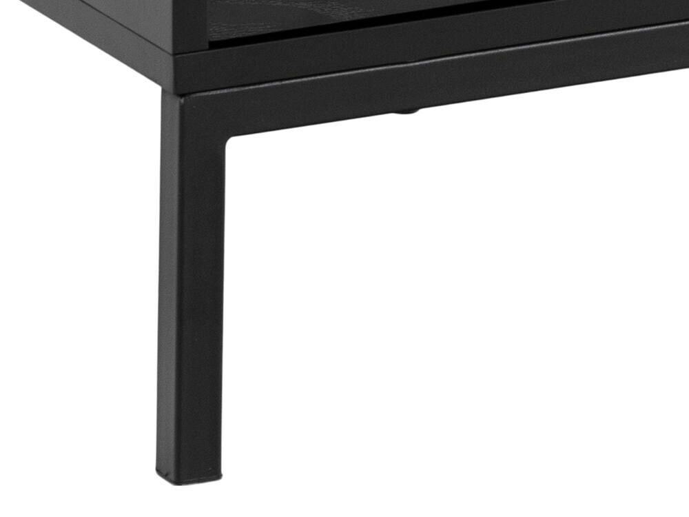 ТВ тумба Norsica Sevferi 122 (Черный пепел + Чёрный)