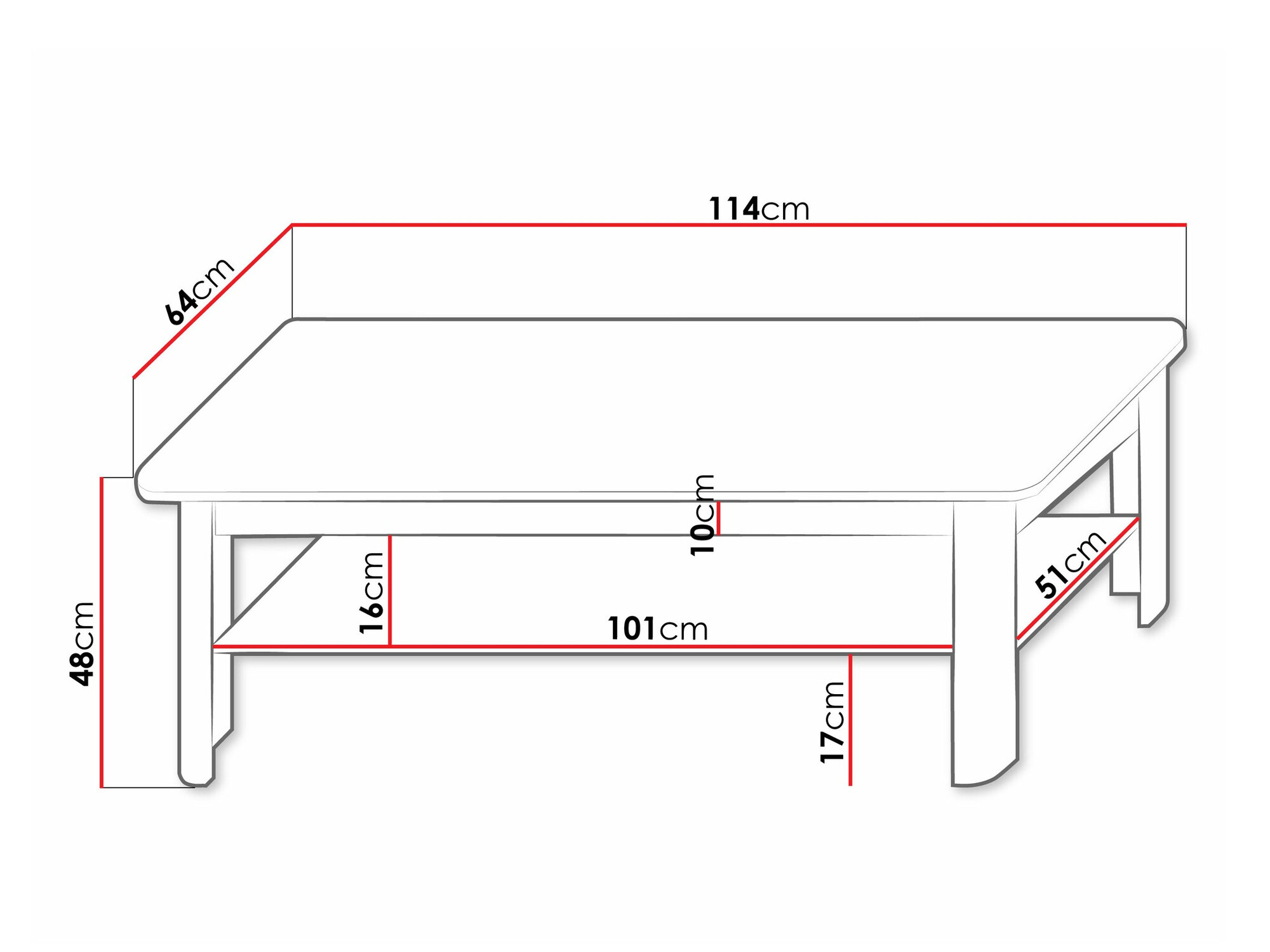 Журнальный столик Melsali 106