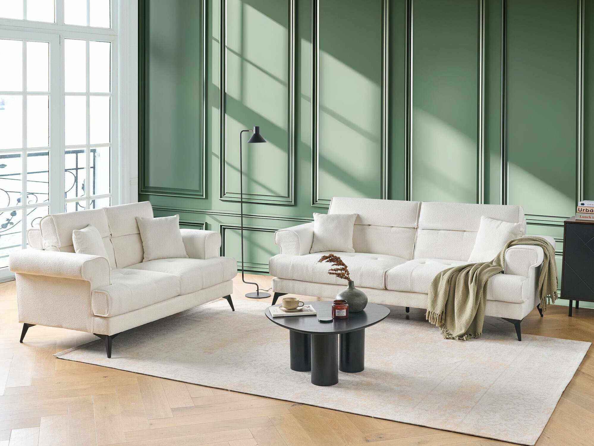 Комплект мягкой мебели Berwyn 2436 (Белый)