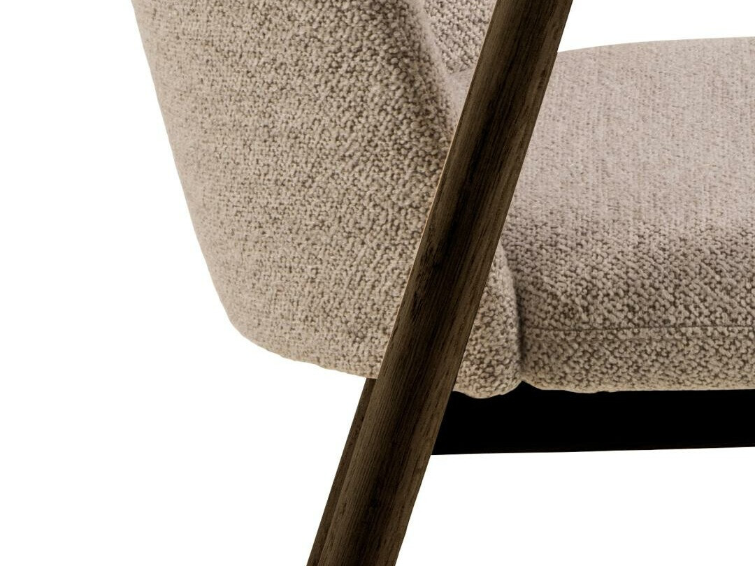 Krēsls Norsica 890 (Bēšs + Tumšs koks)