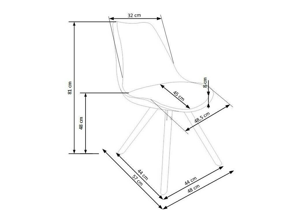 Стул Houston 251 (Серый)