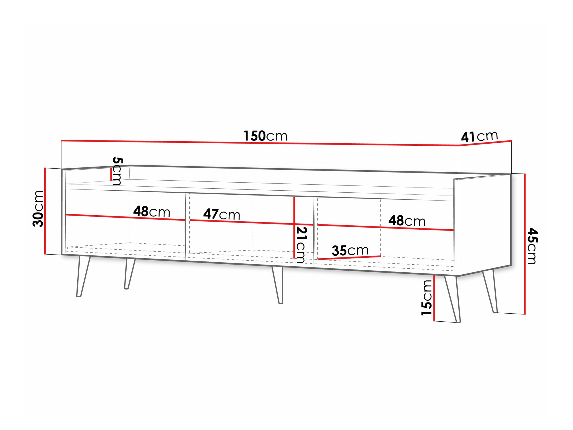TV galds Mirfivu 105