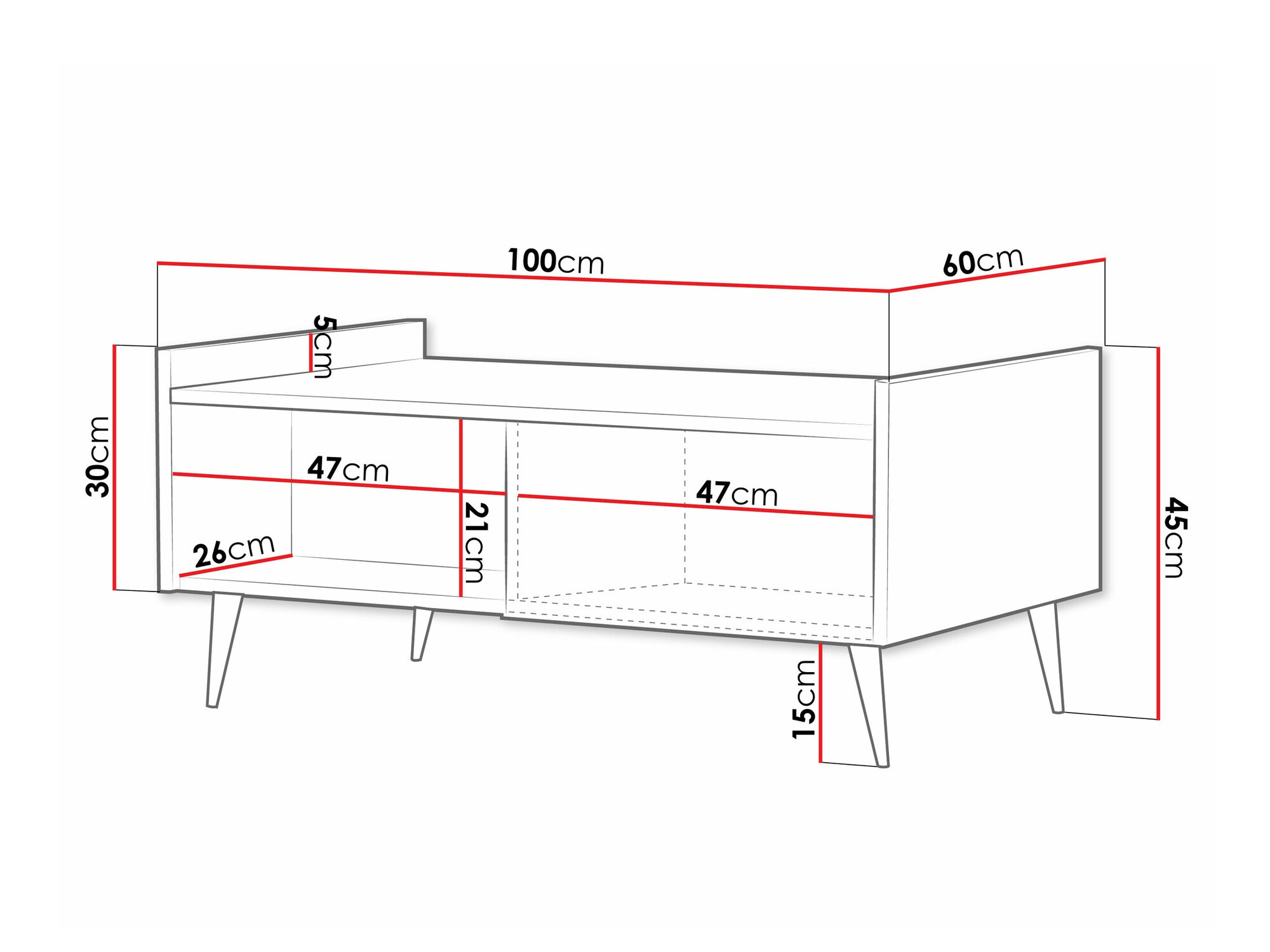 Журнальный столик Mirfivu 108