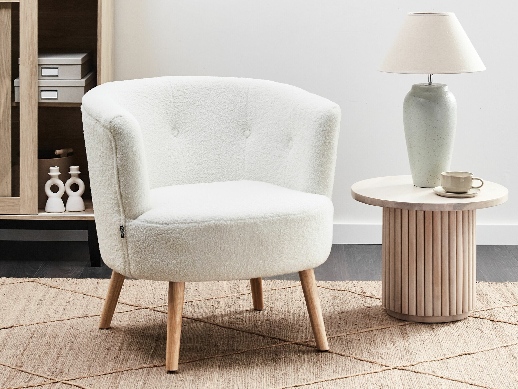 Krēsls Berwyn 681 (Balts)