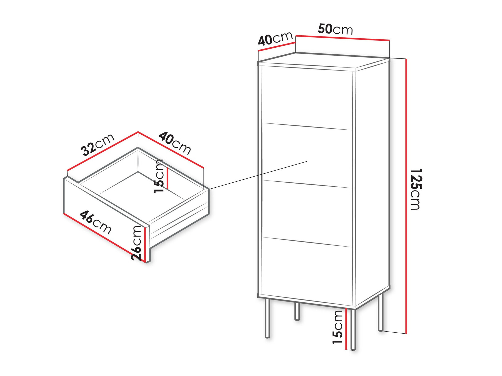 Kомод Tolete 102 (Бежевый)