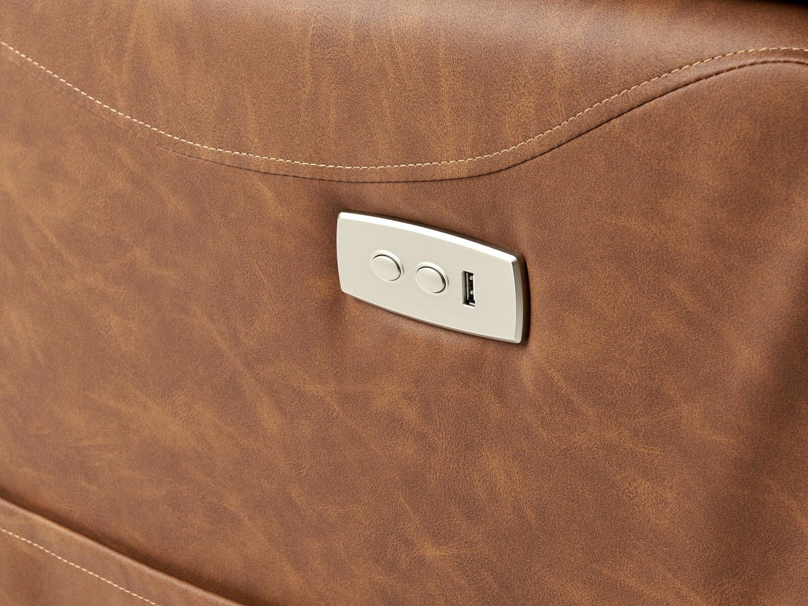 Krēsls reglainer Berwyn 2444 (Brūns)