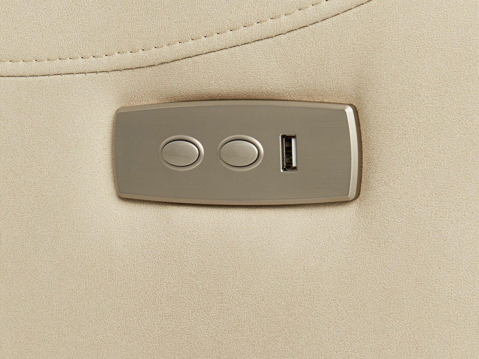 Krēsls reglainer Berwyn 2444 (Krēms)