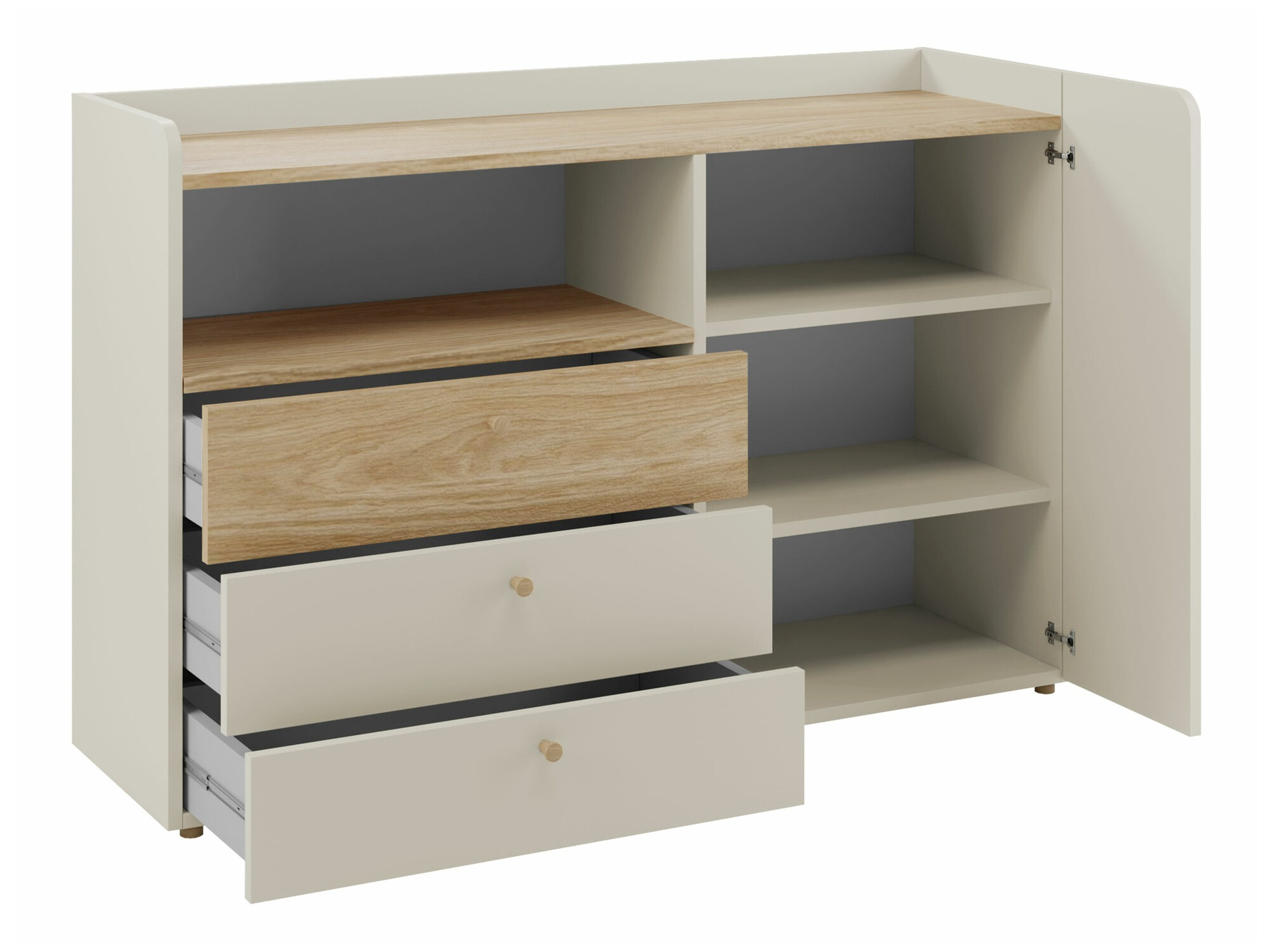 Kumode Domcali 107 (Bēšs + Ozols)