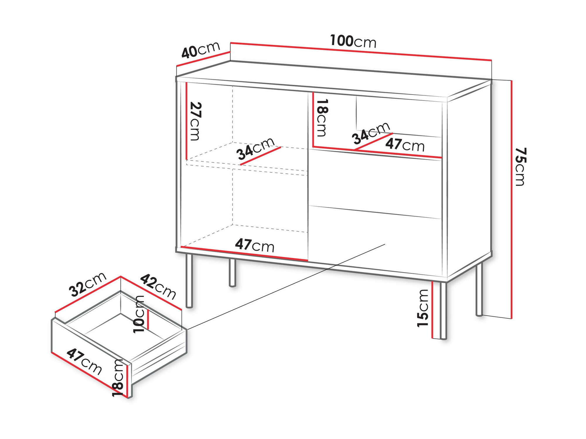 Kumode Tolete 100 (Bēšs)