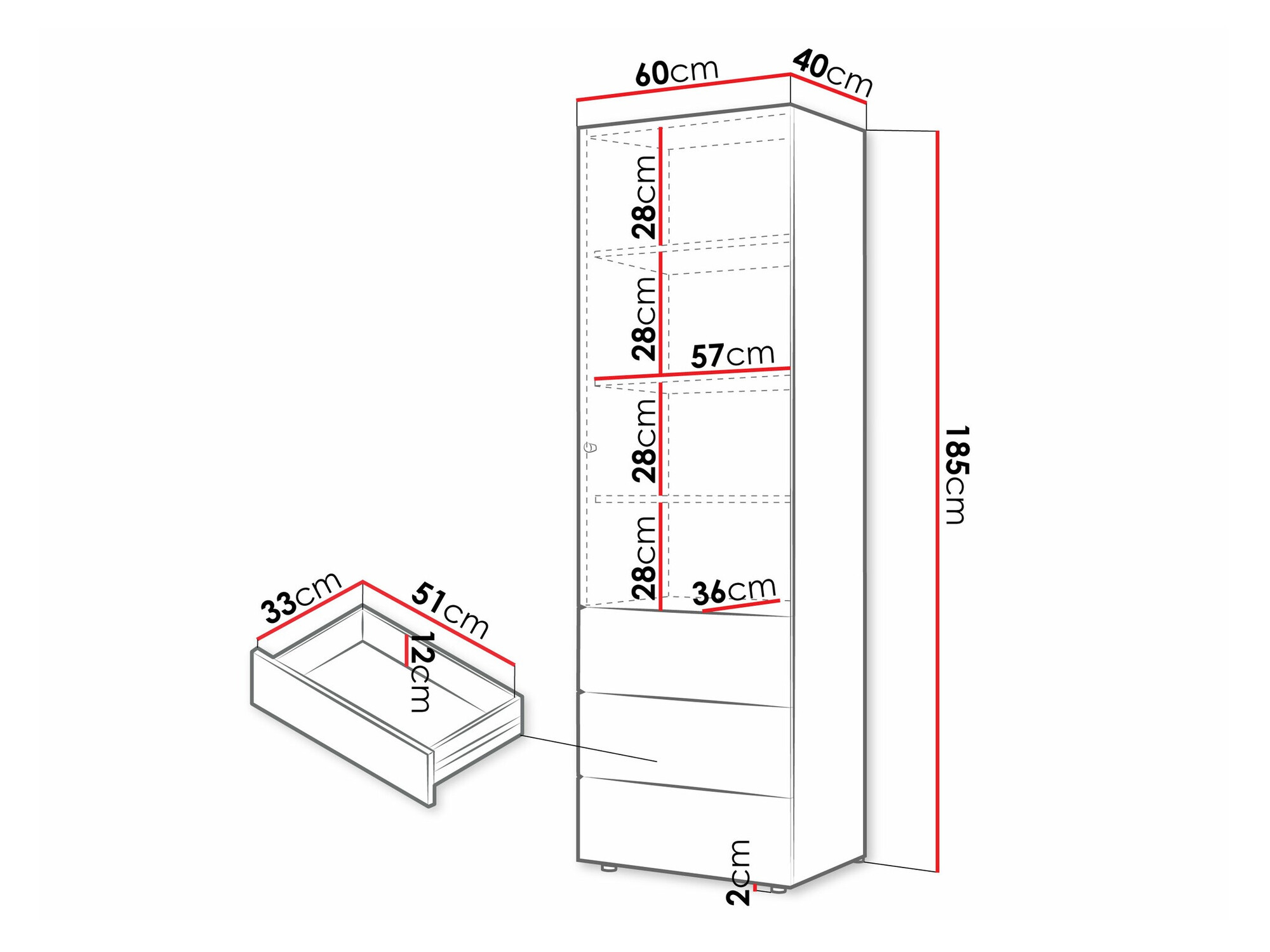 Plaukts Domcali 103 (Coral + Ozols)