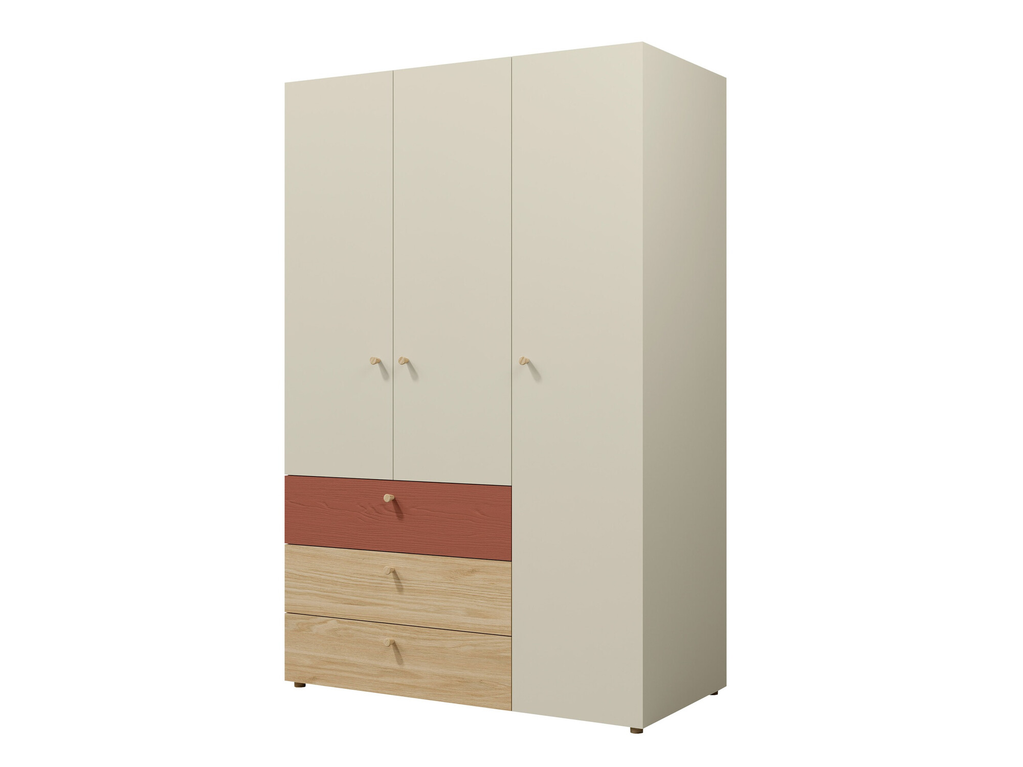 Skapis Domcali 100 (Coral + Ozols)